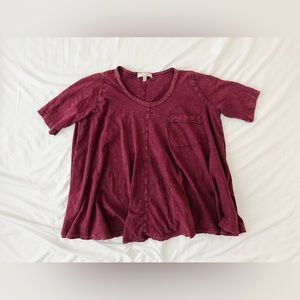 ANTHROPOLOGIE - Eri + Ali Short Sleeve Tee